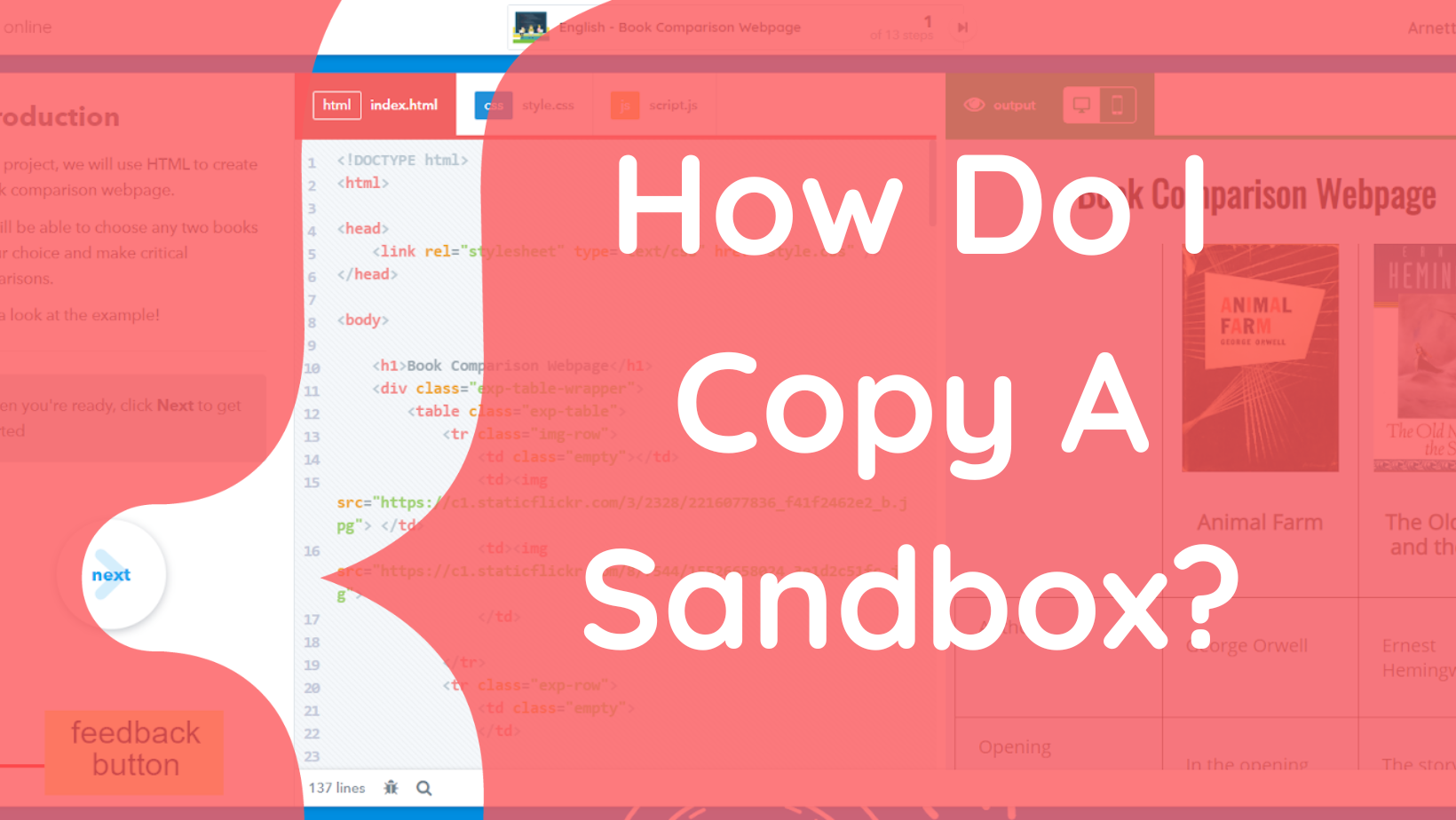 How do I copy a sandbox?